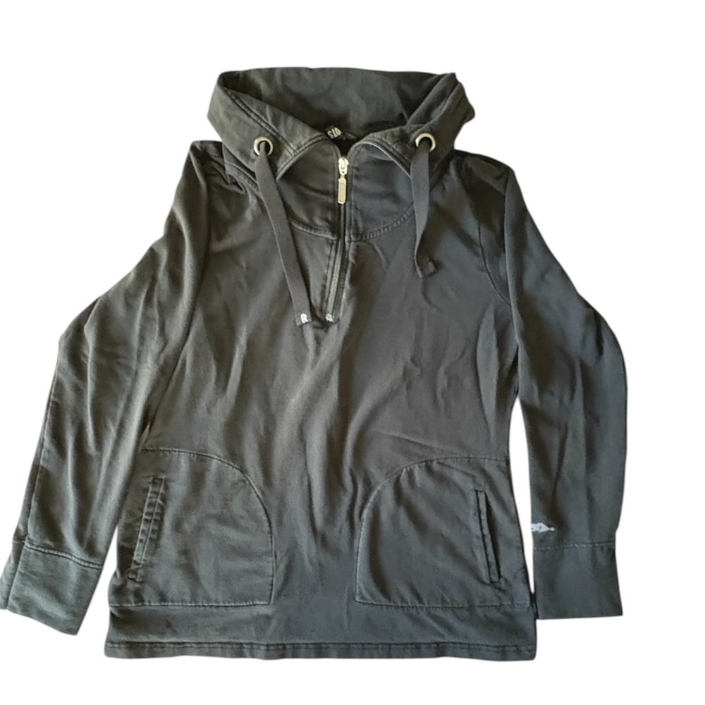 Roots Black Sweatshirt Size Medium